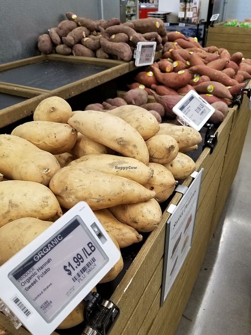 Sweet potatoes at Whole Foods Market in Cedar Park