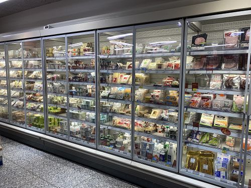 Cooler section  at Naturalia in Avignon