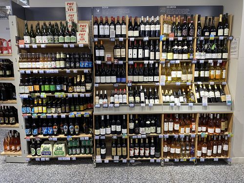 Alcohol  at Naturalia in Avignon