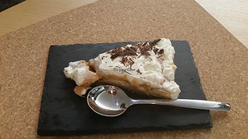 Ovo-lacto Banoffee at DaTerra  in Viseu