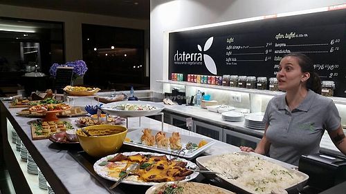 Buffet area at DaTerra  in Viseu