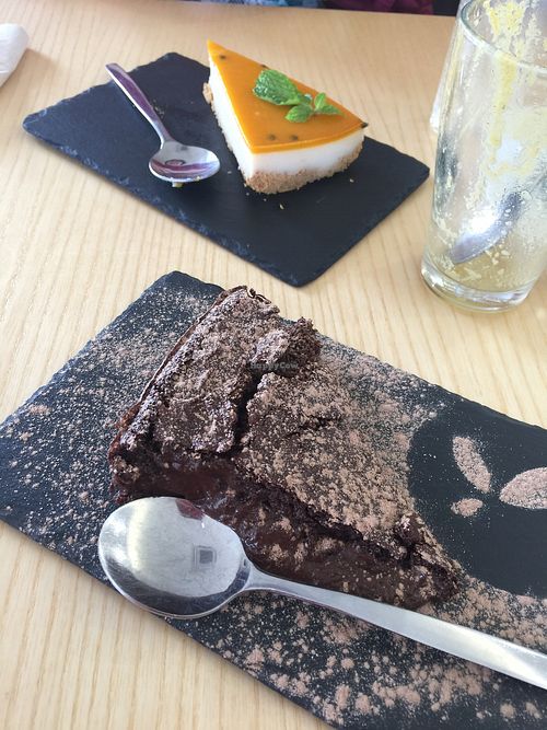 The best cake I’ve ever had! So good and it’s all vegan!  at DaTerra  in Viseu