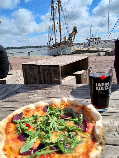 Aina pizza at Pub Niska in Mariehamn