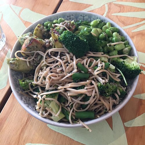 cabinet salad mix  at Rabbit Cafe in Auckland