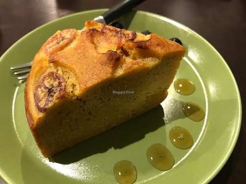 Banana cake at Vegi Kitchen Gu Gu in Nagoya