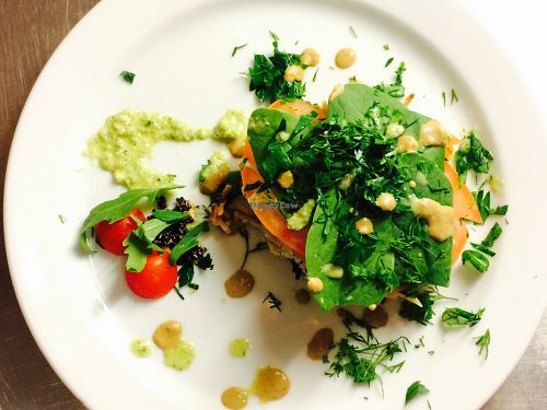 Veglet house main dish at Vegano Hooligano Gourmet in Kyiv