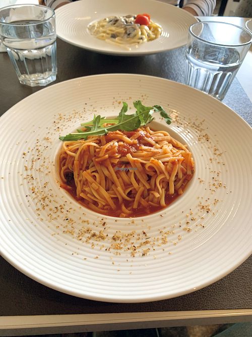 Pasta arrabiata  at Hasta la Pasta in Naantali