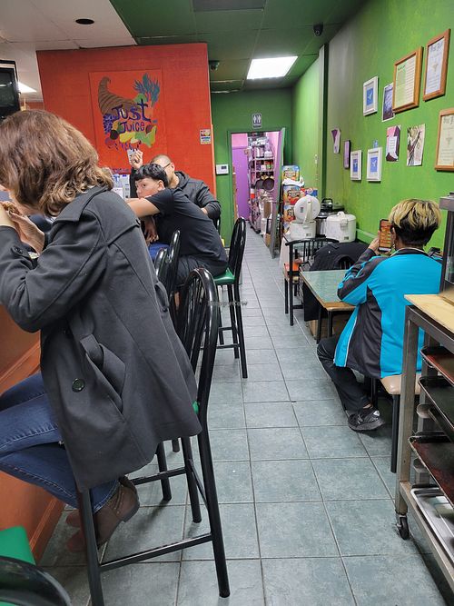 Inside at Just Juice in Houston