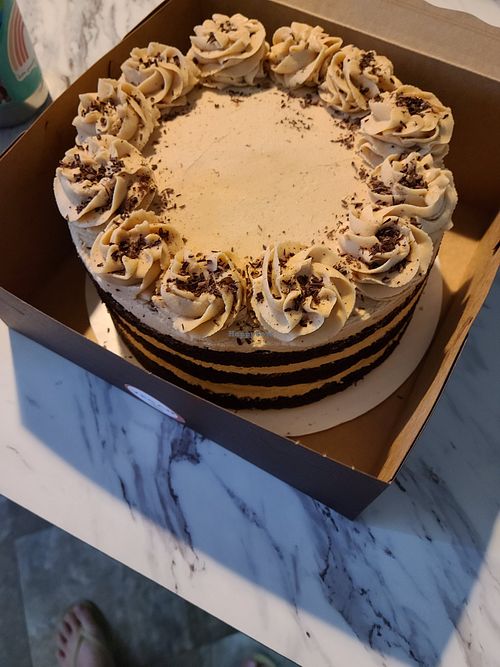 Specialty Chocolate Peanut Butter Cake at Dawn's Delectables in Centralia