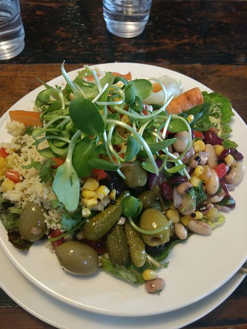 Salaf bowl at The Yard Kitchen in Penrith