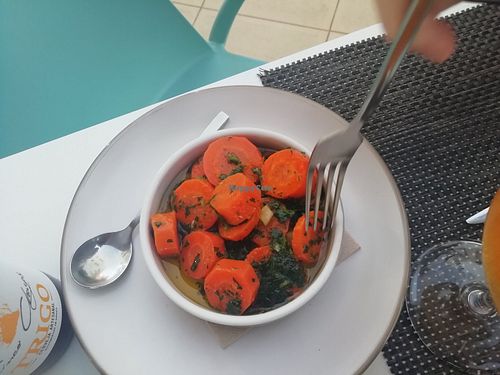 Portuguese carrots at Veggie Cafe in Albufeira