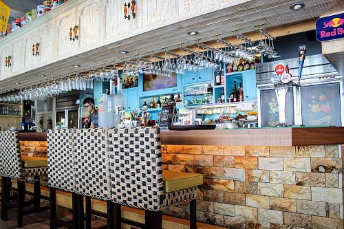 interior at Smokey Joe's in Hengchun