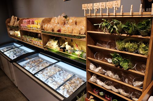 Braised food area at Dà ZìRán Shū Shí 大自然蔬食 - Nature's Finest  in Kaohsiung