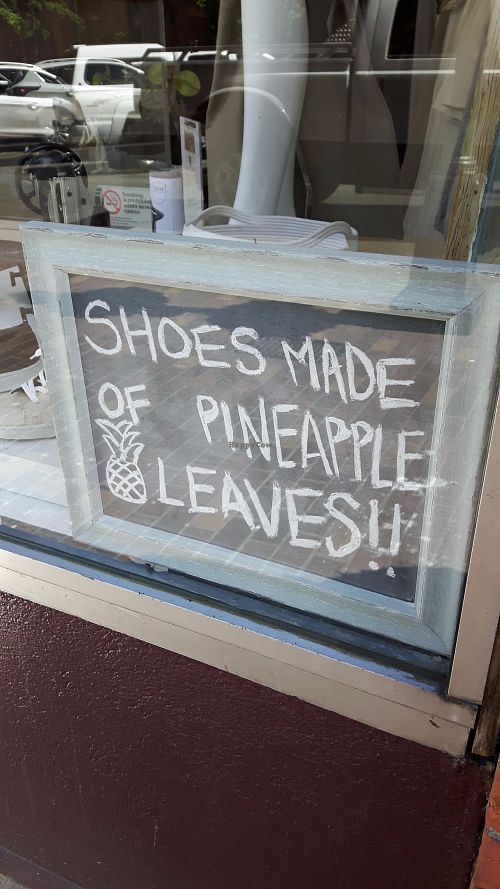 sign in window at Amanda Jay in Victoria