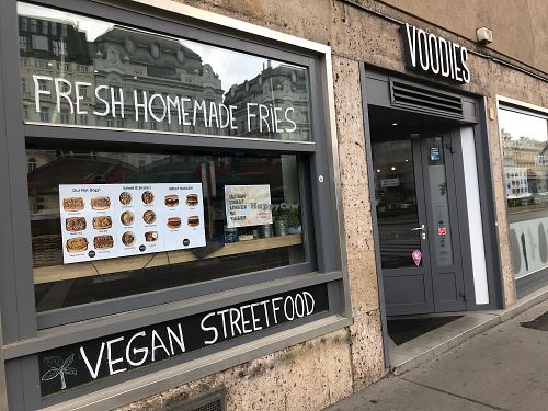 Entrance at Voodies in Vienna