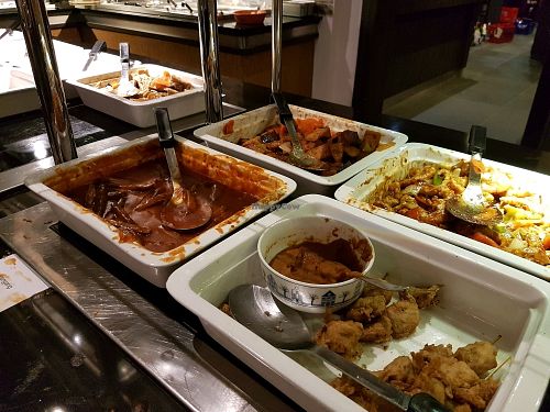 all vegan buffet at Lent Plaza in Lent