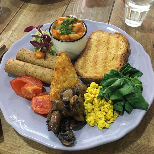 GF full english  at Humblest of Pleasures in Hebden Bridge