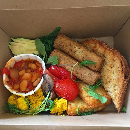 GF full english  at Humblest of Pleasures in Hebden Bridge