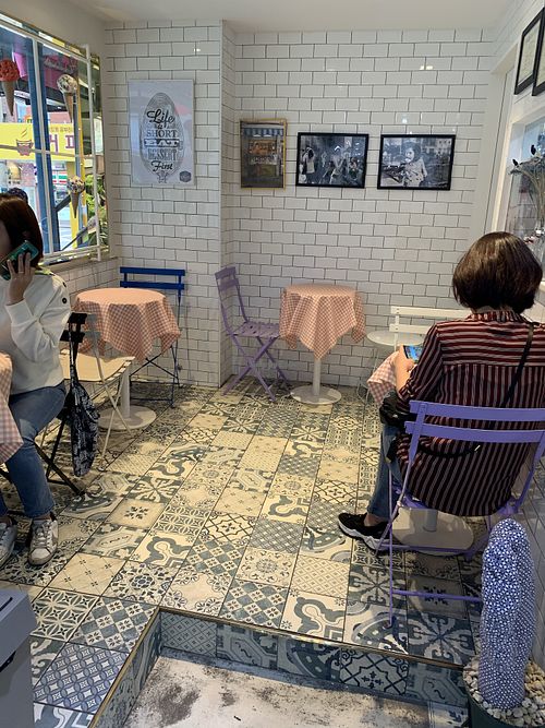 Inside at Il Gelato in Seoul in Seoul
