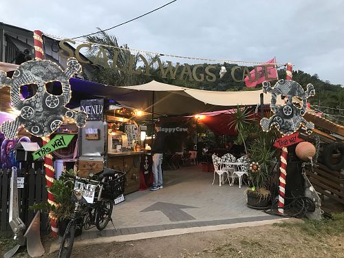Cafe front at Scallywags Cafe in Magnetic Island