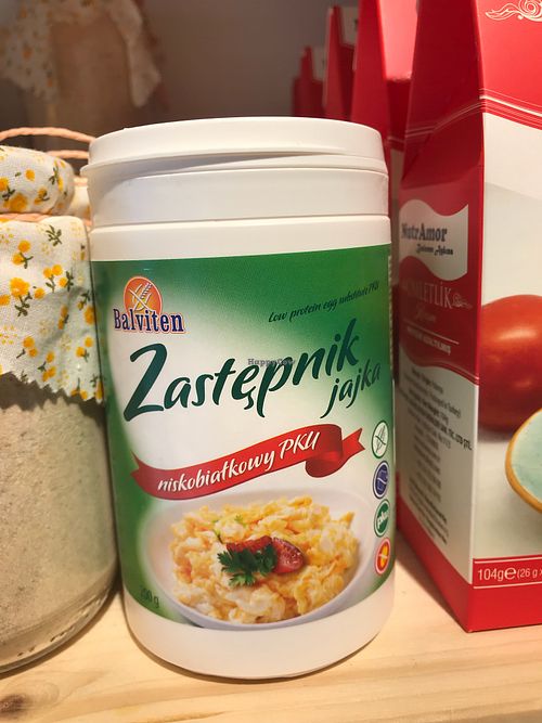 Egg Replacer at Vegan Bakkal in Istanbul