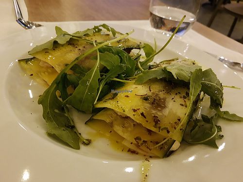 Lasagne main course at Casa Albets in Lladurs