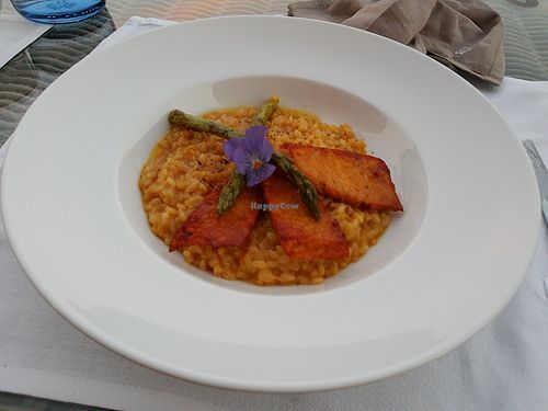 Curry rice main course at Casa Albets in Lladurs