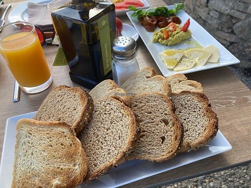 Savory breakfast at Casa Albets in Lladurs