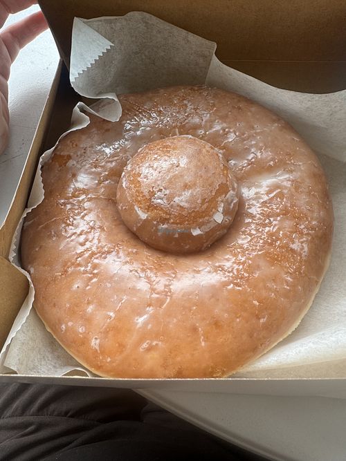 Vegan Texas Donut   at Suarez Bakery in Charlotte