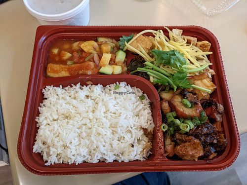 Vegan Combo 1 at Saigon Lotus in Toronto