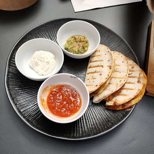 Three tacos (veganised) at Spiregarden in Kristiansand