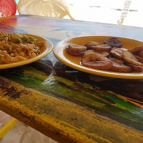 Plantains at Rasta Ade Refreshments in Negril