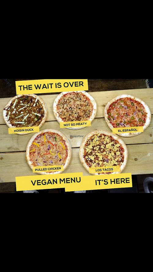 All vegan pizzas!!  at Brooklyn Pizza Bar in Northampton