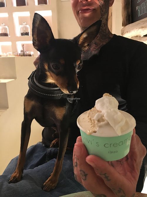 mmmhhh ñam ñam at Vivi's Creamery in Ibiza