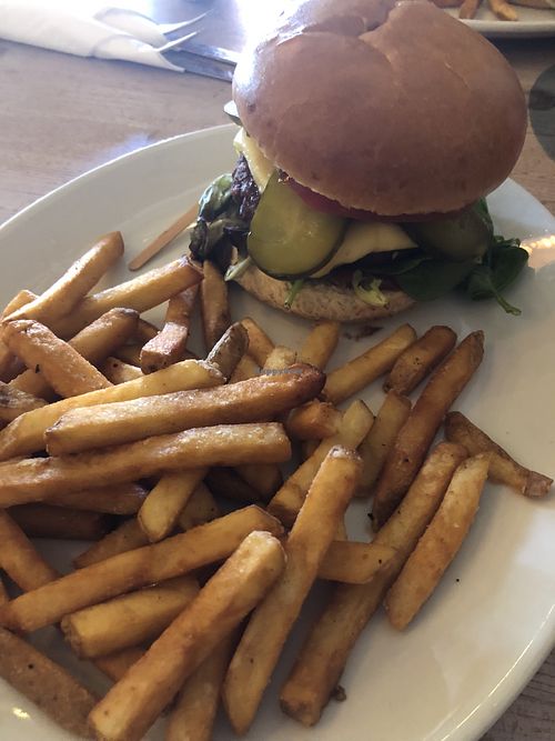 Vegan quarter pounder   at Wags N Tales in Surbiton