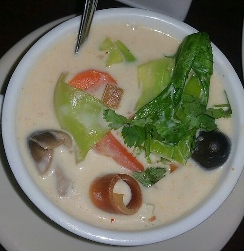 Vegetable Tom Kha at Thai Cottage in Webster