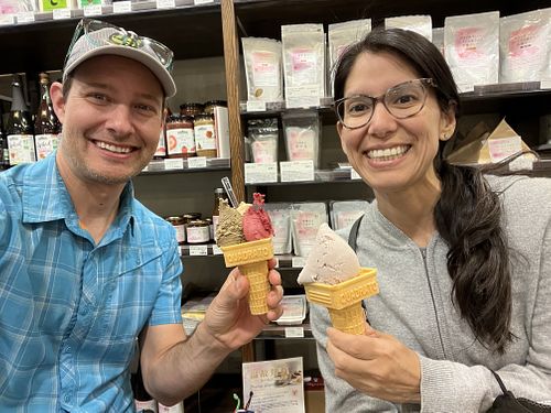   at Premarché Gelateria in Kyoto