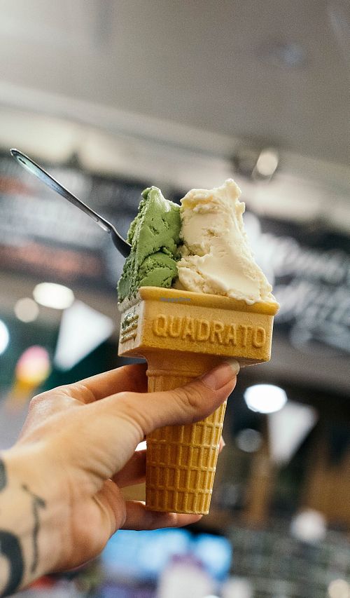 Matcha & Miso (wowowowowow) at Premarché Gelateria in Kyoto