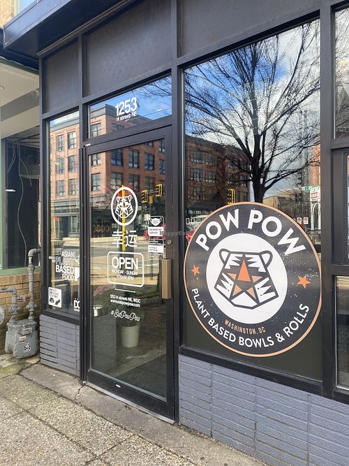 Vegan Location Spotted Post-Run  at Pow Pow - H St NE in Washington