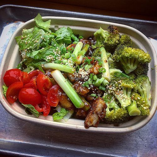 Chick’n bowl at Pow Pow - H St NE in Washington