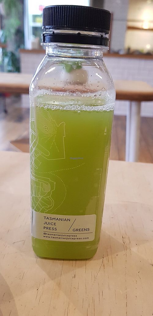 Fresh juice at Joos in Hobart