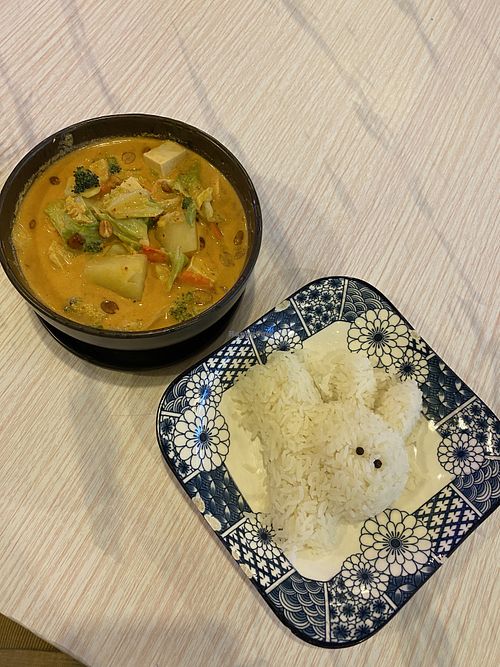 Massaman Curry with Tofu  at Dow Vegan Restaurant in Koh Phi Phi