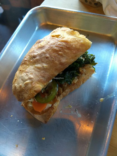 Crazy eyes at Chez Alex Bakery in Brooklyn