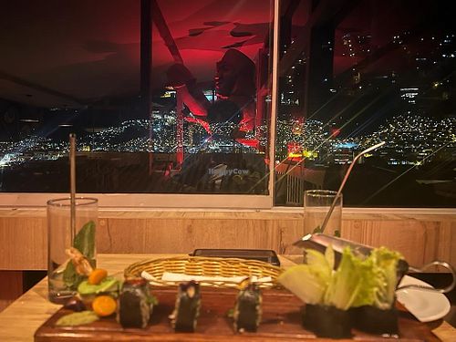 vegan sushi! at Chia Vegan Restaurant in Cusco