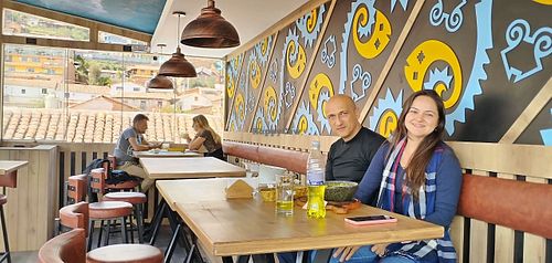 amazing weather at Chia Vegan Restaurant in Cusco