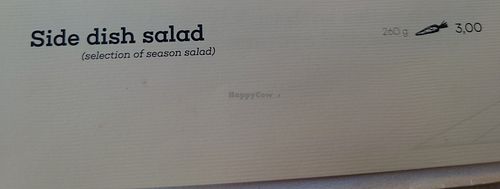 Vegan salad 🥗 at Culture Club Strudla in Podgorica