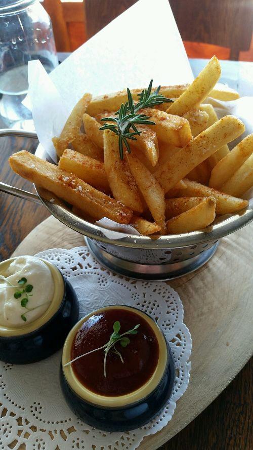chips! at Portershed in Christchurch