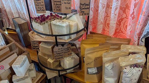 Soaps at Portershed in Christchurch