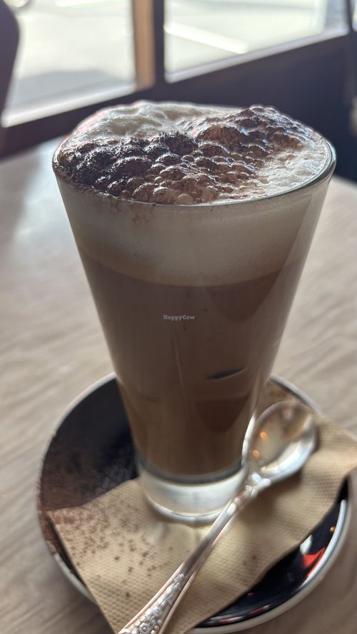 Iced coffee   at Portershed in Christchurch