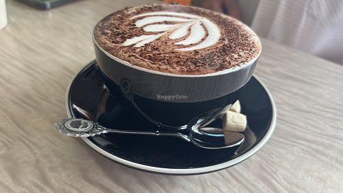 Hot chocolate   at Portershed in Christchurch